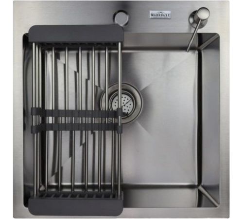 Кухонная мойка MARRBAXX C5050-R Decor C5050-DMR сатин