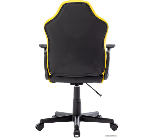 Игровое геймерское кресло Brabix GM-203 черный/желтый