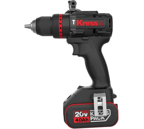 Ударная дрель-шуруповерт Kress KUC33 с 2-мя АКБ, кейс