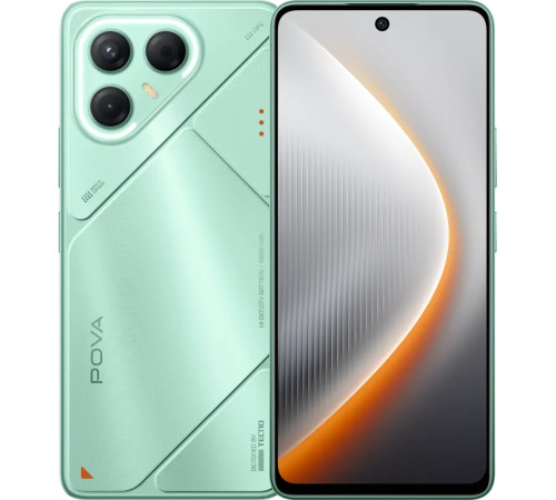 Телефон Tecno Pova 7 5G 8GB/128GB зеленый оазис
