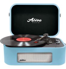 Виниловый проигрыватель Alive Audio Stories бирюзовый