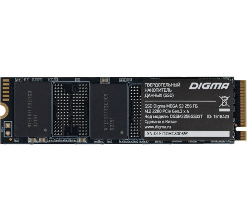 SSD Digma Mega S3 256GB DGSM3256GS33T