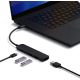 Док-станция Satechi 4-in-1 USB-C Slim Multiport Adapter 4K ST-P4SK черный
