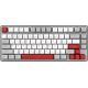Клавиатура Ritmix RKB-681BL серый/белый