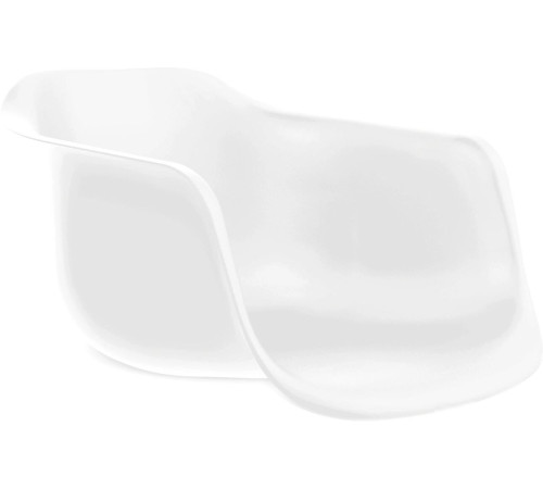 Стул с подлокотниками Sheffilton SHT-ST31/S95-1 белый/черный муар