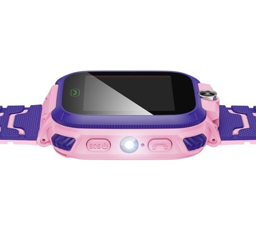 Детские умные часы Hoco Y105 розовый/фиолетовый