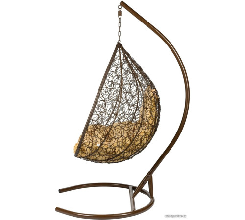 Подвесное кресло BiGarden Tropica коричневый/бежевый