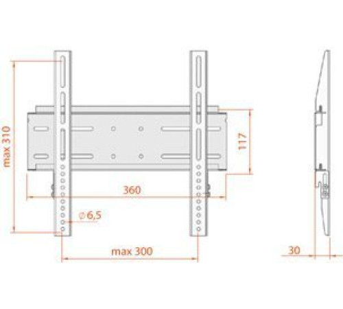 Кронштейн для телевизора Electric Light КБ-01-46