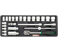 Набор торцевых головок  Toptul GCAT2502 25 предметов