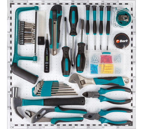 Универсальный набор инструментов Bort BTK-100 100 предметов