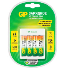 Аккумуляторы + зарядное GP Е411-270AAHCCS-2CR1