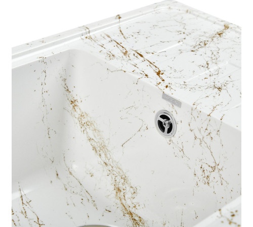 Кухонная мойка Wisent WB15-13 с сифоном GER013