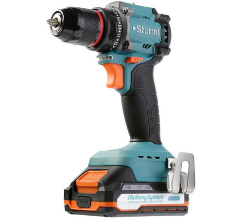 Дрель-шуруповерт Sturm CD1860BL с 2-мя АКБ, кейс