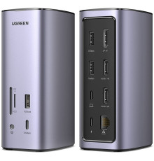 Док-станция Ugreen USB C Triple Display Docking Station 12-in-1 90325