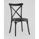 Стул Stool Group Кроссбэк пластиковый черный