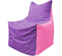 Кресло-мешок Flagman Фокс Ф2.1-109 сиреневый/розовый