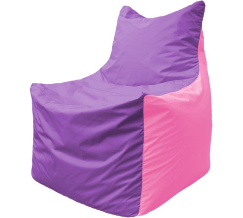 Кресло-мешок Flagman Фокс Ф2.1-109 сиреневый/розовый