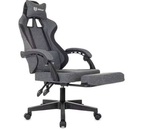 Игровое геймерское кресло Brave Knight OPUS/F mini серый/черный
