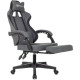 Игровое геймерское кресло Brave Knight OPUS/F mini серый/черный