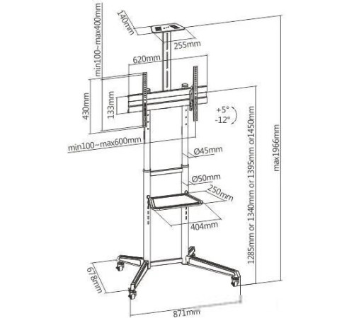 Стойка для телевизора Ultramounts UM268