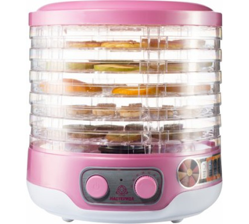 Сушилка для овощей и фруктов Мастерица EFD-3061 розовый перламутр