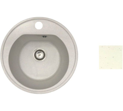 Кухонная мойка БелЭворс Traffic белый, без сифона