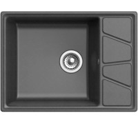 Кухонная мойка GranFest GF-V680L графит