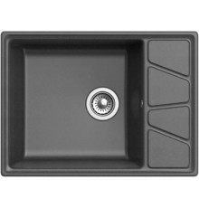 Кухонная мойка GranFest GF-V680L графит