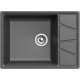 Кухонная мойка GranFest GF-V680L графит