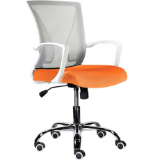 Офисное кресло Brabix Wings MG-306 серый/оранжевый