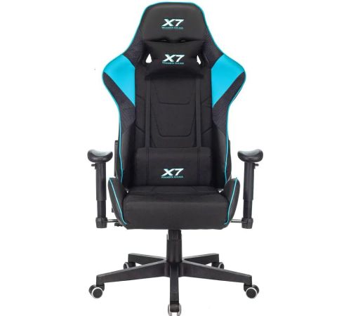 Кресло A4Tech X7 GG-1100 черный/бирюзовый