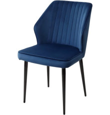 Стул M-City Seattle-V 461MC04259 синий 29 велюр/черный
