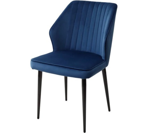 Стул M-City Seattle-V 461MC04259 синий 29 велюр/черный