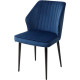 Стул M-City Seattle-V 461MC04259 синий 29 велюр/черный