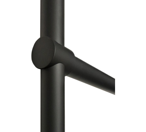 Полотенцесушитель Fincopper FCL 90x50 Ral 9005 нижнее подключение, черный