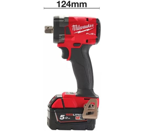Гайковерт Milwaukee M18 FIW2P12-502X 4933478447 с 2-мя АКБ, кейс