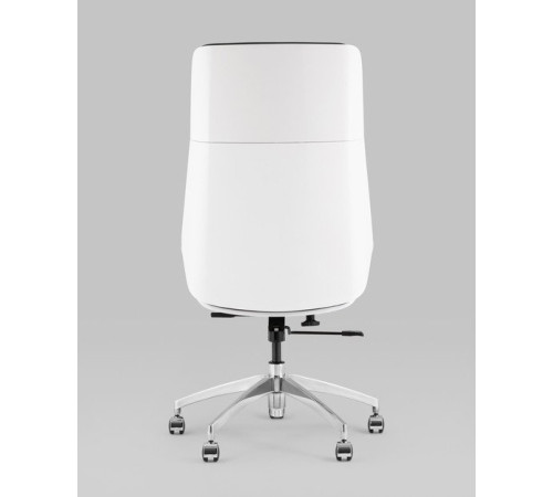 Офисное кресло TopChairs Crown SN A312 8386-16 White Back серый/голубой