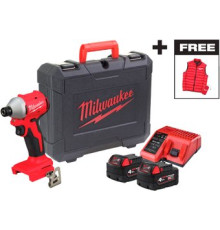 Винтоверт Milwaukee M18 BLIDRCMC-402C 4933499457 с 2-мя АКБ, кейс