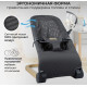 Шезлонг Amarobaby Baby relax AB22-25BR/11 серый