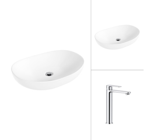 Умывальник Lauter 21502 + Moon 21СK81691C