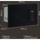Микроволновая печь Dauscher DBM-2000BL