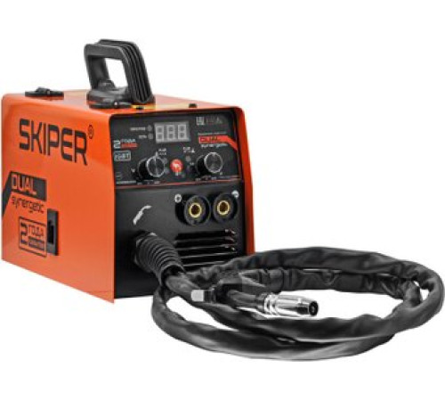 Сварочный инвертор Skiper FLUX/MMA-210D-11