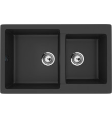 Кухонная мойка Ulgran U-505 ультра-черный