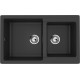 Кухонная мойка Ulgran U-505 ультра-черный