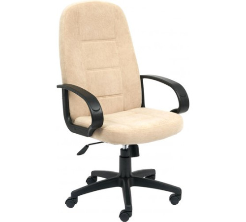 Офисное кресло TetChair СН-747 флок бежевый