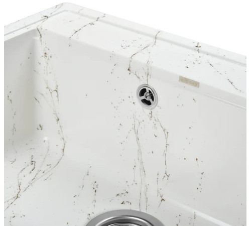 Кухонная мойка Wisent WA12-13 с сифоном GER013