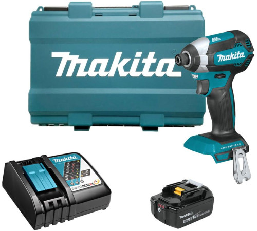 Винтоверт Makita DTD153RT с 1-м АКБ, кейс