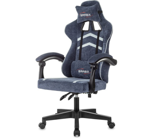 Игровое геймерское кресло Brabix Shooter GM-123 533212 синий