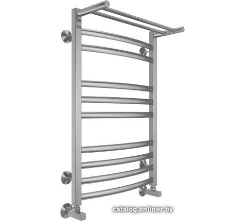Полотенцесушитель TERMINUS Енисей П10 500x800 с полкой нп хром