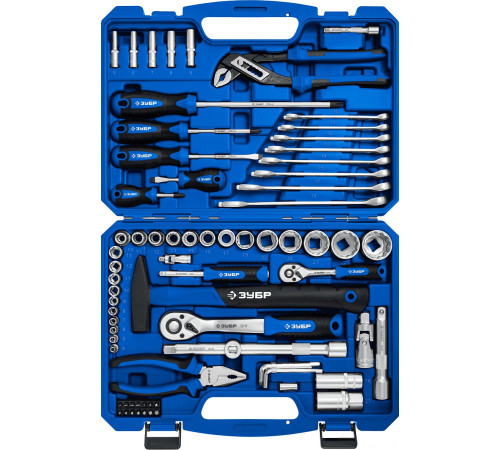 Набор домашнего мастера Зубр 27670-H76 76 предметов